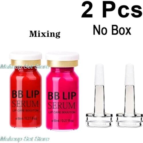 2Pcs/8ml Meso BB Lips Glow Treatment Ampoule Korean Gloss Cream Glow Serum For Lip Blush Pigment Microneedles Dr Pen Treatment