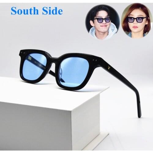 Korean Brand Blue Light Blocking Square Prescription Glasses Men Women Optical Computer Eyeglasses South Side Eye Glasses Frame