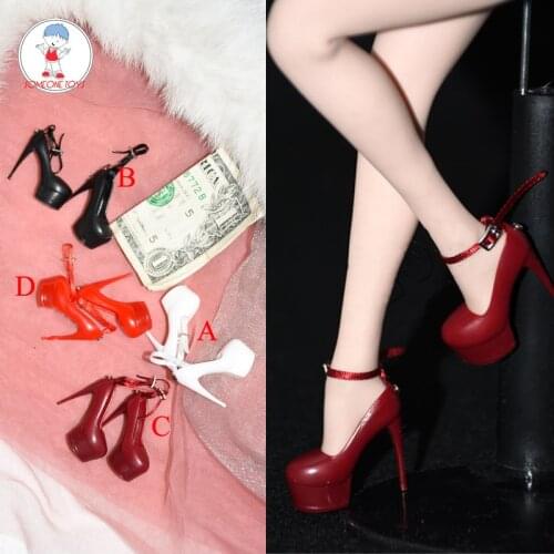 1/6 Scale elegant Female High Heel Shoes Model for TBLeague UD JO ND 12-inch Action Figure Body