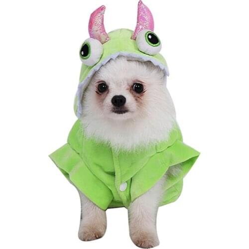 Halloween Cute Elves Dog Jumpsuit Pet Breathable Vest Costume Clothes Dogs Chihuahua Teddy Clothing Pet Apparel