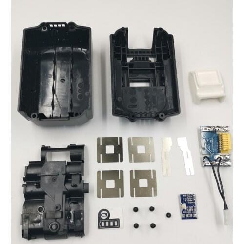 Durable Plastic Battery Shell Case Set PCB Charging Circuit Board for Makita 18V BL1830 40 50 60 Lithium Battery Spare Parts
