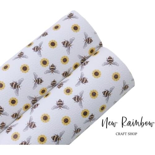 New Rainbow 30x22CM/A4 Dance For Spring Litchi Pattern Leatherette Sheets For Making Baby Bows, Accessories, DIY Crafts