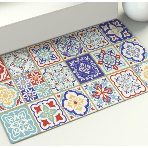Kitchen Mat Cheaper Anti-slip Modern Area Rugs Living Room Balcony Bathroom Printed Carpet Doormat Hallway Geometric Bath Mat