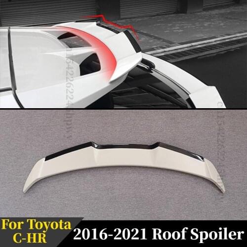Roof Spoiler Rear Wing Back Tail For Toyota CHR C-HR 2020 2016 2017 2018 2019 2021 Tuning Decoration Accessories Body Kit