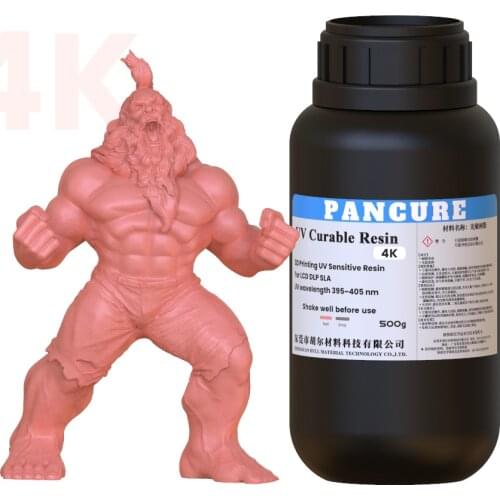 PANCURE 4K UV-Resin Dedicated For 3D-Printers High-Resolution Animation Model&Micro-Channel Design LCD DLP SLA 395~405nm
