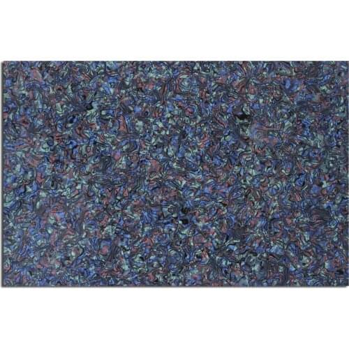 Musiclily 435x290mm Pickguard Blanks Material for Electric Guitar Bass Scratch Plate Sheet Custom, 4Ply Abalone Shell