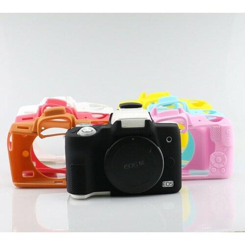 Digital Camera Skin Silicone Armor Case Body Cover For Canon EOS M50 Housing Protective Cover Protector Skin