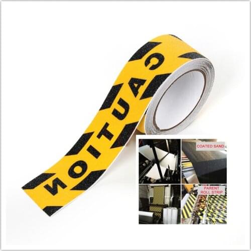 1PC Non Slip Safety Grip Tape Anti-Slip Indoor/Outdoor Stickers Strong Adhesive Safety Traction Tape Stairs Floor 5mx50mm