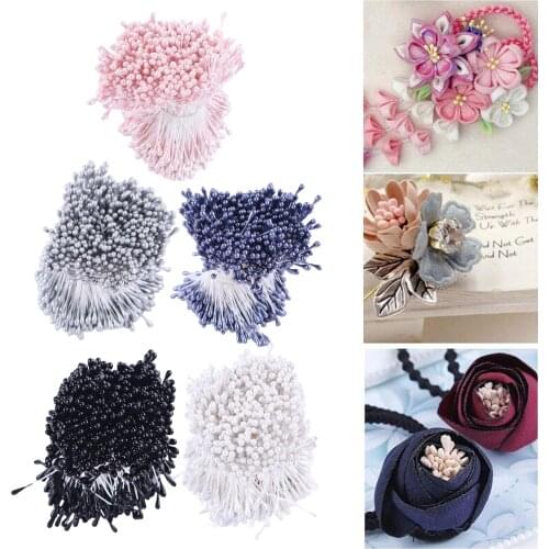 1800Pcs 3mm Double Heads Eco Friendly Artificial Flower Stamen