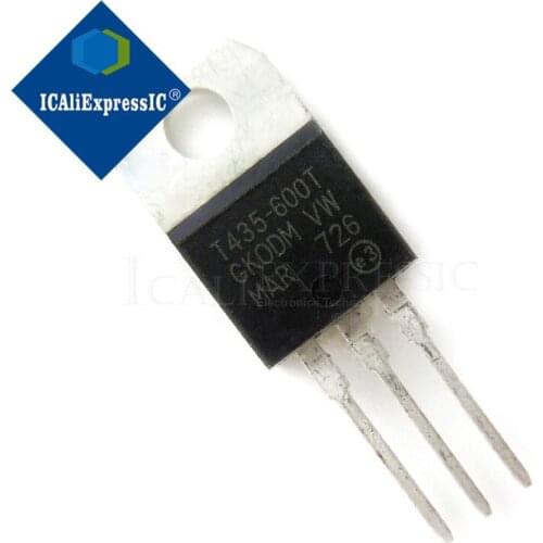 5PCS T435-600T T435 600T TO-220 T435-600 TO220 TRIAC new original In Stock