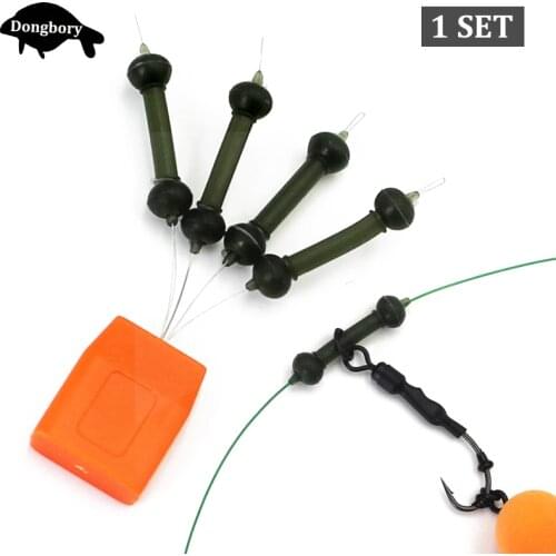 Carp Fishing Accessories Heli Rigs Chod Beads Rubber Sleeve for Helicopter Rig Line Protector Carp Fishing Feeder Rig Tackle Kit