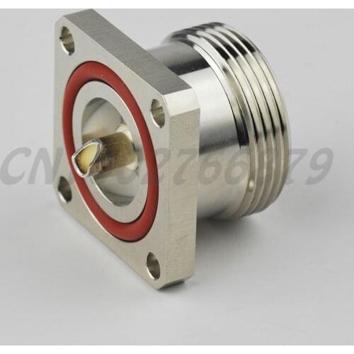 Base Station L29 RF electrical connector 7 /16 Din 4 Hole Panel Mount Jack with Solder Cup