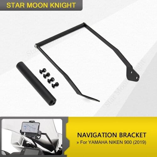 NIKEN 900 Motorcycle windshield Stand Holder Phone Mobile Phone GPS Navigation Plate Bracket For YAMAHA NIKEN 900 2019 gps kit