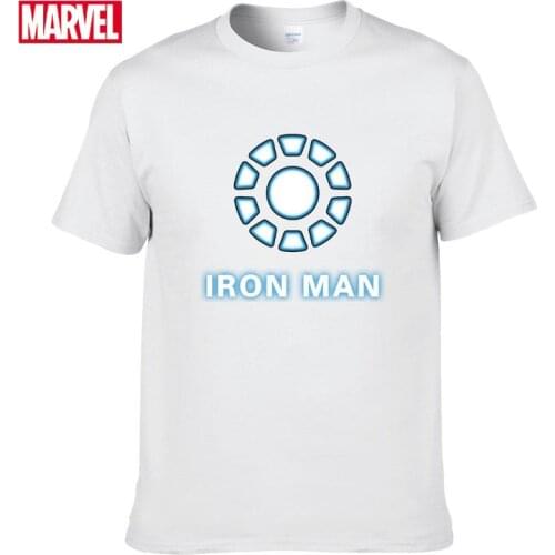 Marvel The Avengers Iron Man short sleeve t-shirts Summer T-shirt men graphic t shirts Womens cotton t-shirt Tops #19