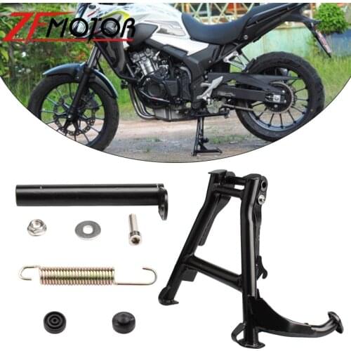 Motorcycle Middle Kickstand Bracket Pillar Center Central Parking Stand Holder Support For HONDA CB500X CB500F 2019 2020 CB400X