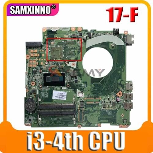 For HP 17-F Series Laptop Motherboard 767410-501 767410-001 With i3-4030U CPU DAY11AMB6E0 100% Tested Fast Ship