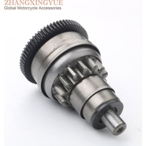 Scooter Starter Motor Clutch Gear for KYMCO Like People Eu 2 50 People S Sento 50cc 4T 00107245 100254680 14T/65T