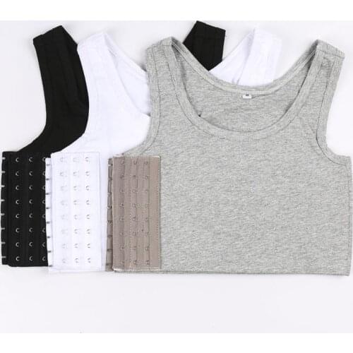 Chest Breast Binder for Big Boobs Trans Tomboy Les Short Strengthen Bandage Short Shaper Undershirt Women Cosplay Vest Tank Tops