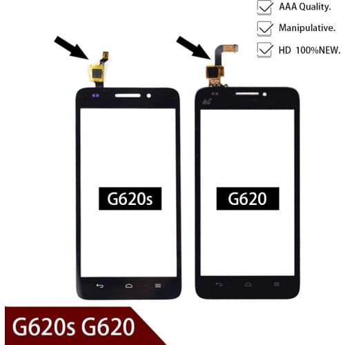 Original Touch Panel For Huawei Ascend G620s G620 Touch Screen With Digitizer Front Glass Touchscreen Replacement Repair