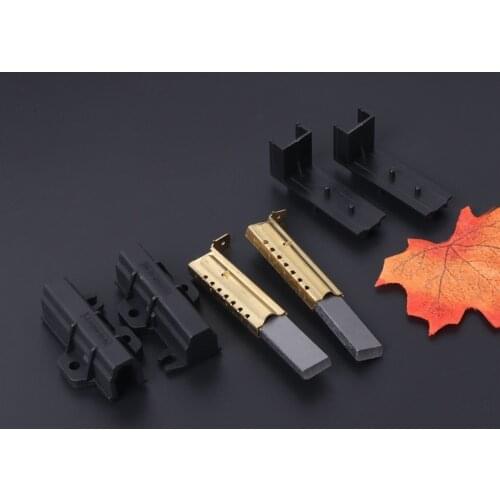 2Pcs/set Washing Machine Motor Carbon Brushes L94MF7 With Housing for whirlpool