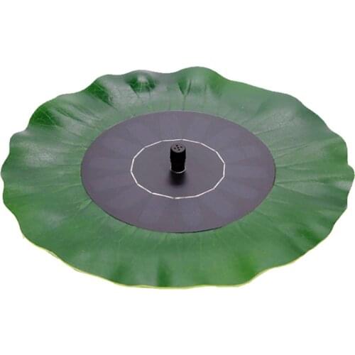 Solar Fountain Pump Micro Floating Pond Decoration 1 Pc Engineering Plastics Outdoor Simulation Garden AS180-0814B