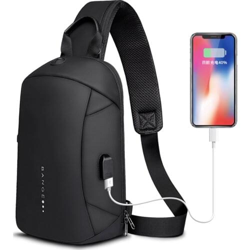 New Anti-theft Multifunction Crossbody Bag Shoulder Messenger Bags Male Waterproof Short Trip Chest Bag Pack for Men