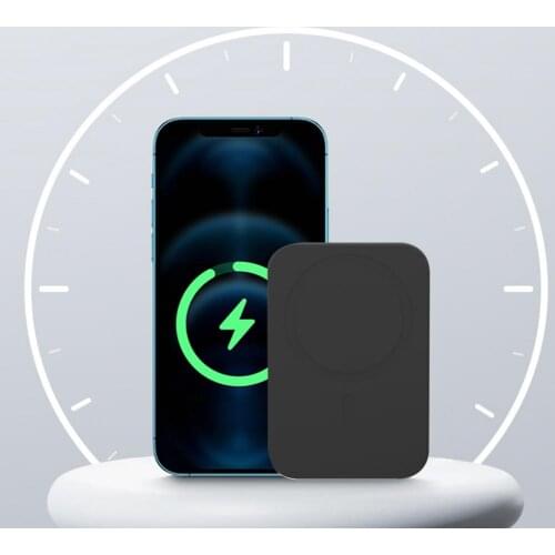 Magsafing Ultra-Thin Silicone Protective Case For IPhone 11 12 Pro Max XSR Wireless Charger Cover For Magsafe Battery Pack Shell
