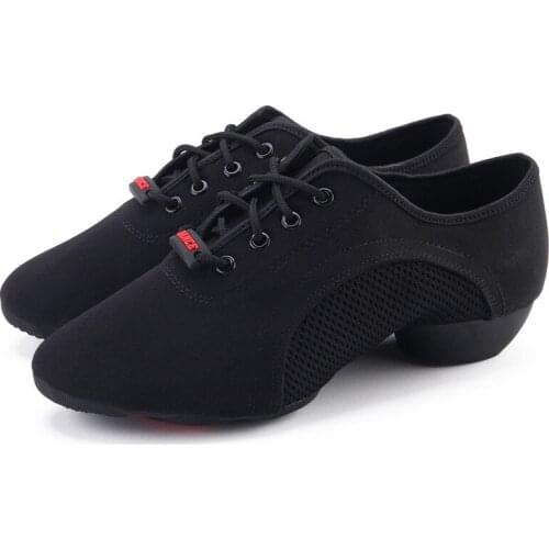 Bottom Latin Teacher Shoes Men Canvas Sports Neutral Dance Shoes Woman Oxfords Cloth Latin Dance Sneakers Oxford Shoes Big Size