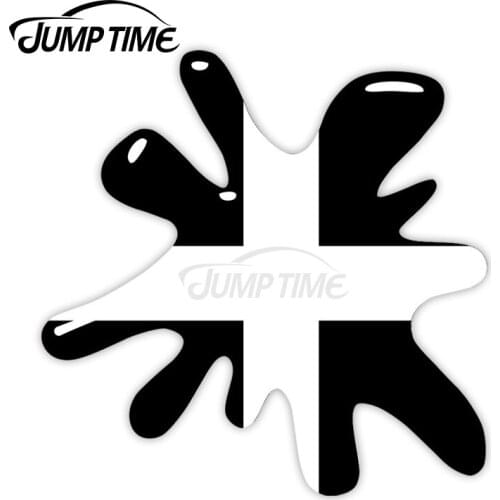Jump Time New 3D Design With Cornwall County Flag Motif External Vinyl Car Sticker for Windows Bumper