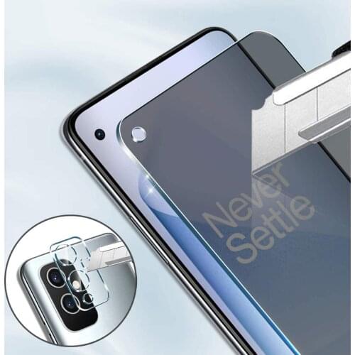 Privacy Filter Tempered Glass Film AntiSpy Shield Screen Protector+Camera Lens Protector For Oneplus 9(1+9)