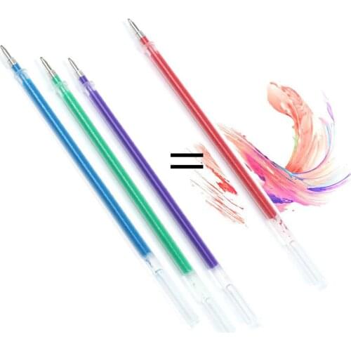 1 PACK 24 Colors Gel Pens 1.0mm Painting Gel Ink Pens Refills Neon Glitter Pens
