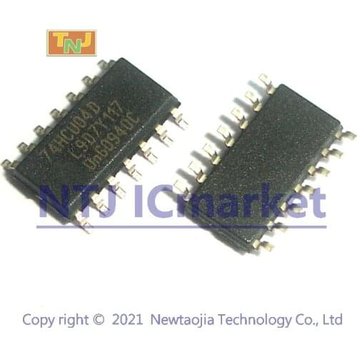 10 PCS 74HCU04D SOP-14 74HCU04 HCU04 SMD Hex inverter IC CHIP