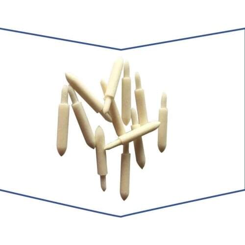 100pcs Double End Rhodium Pen Tips For Gold Jewelry Pen Plating Tip craft jewelry tool s electroplate accessory