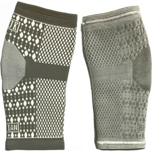 2pairs/lot Magnetic Fiber Knee Support High Quality Tourmaline Knee Sleeve Pads for Arthritis