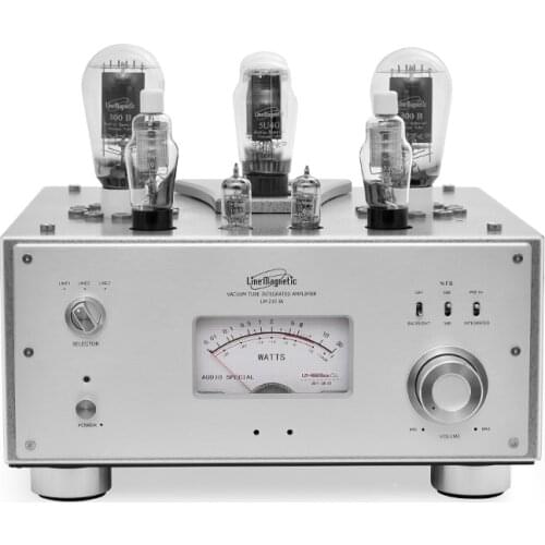 2021 NEWest Line Magnetic Amplifier LM-210IA Integrated Amplifier Single Ended 300Bx2 5U4Gx2 8W*2 Vacuum tube amplifiers