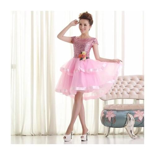 Freesip sequined tutu lovely short lolita dress stage performance/cartoon/carnival dress cosplay