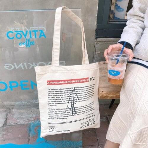 PURFAY Capacity Canvas Women Shoulder Bag Zipper Cotton Tote Shopper Bag Eco Reusable Shopping Bag Handbag Cloth Messenger