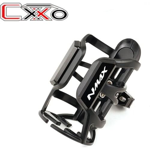 Bottle Cage For YAMAHA NMAX155 NMAX125 NMAX 125 155 2015-2022 Motorcycle acessories Aluminum Water Bottle Holder
