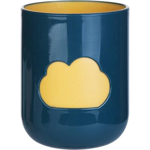 Bathroom Tumblers Plastic Mouthwash Cup Coffee Tea Water Mug Home Travel Solid Color Toothbrush Holder Cup Drinkware Tools