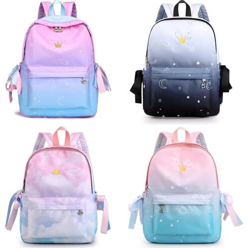 Korea women Backpacks School Children School Bags For Girls Primary School Book Bag School Cartoon Bags Printing Backpack
