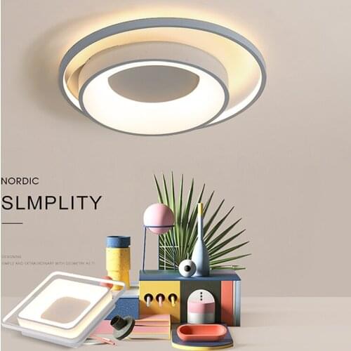 Modern LED Chandelier For Dining Room Kitchen Bedroom Foyer Hallway Villa Restaurant Office Gallery Bar Indoor Home Acrylic Lamp