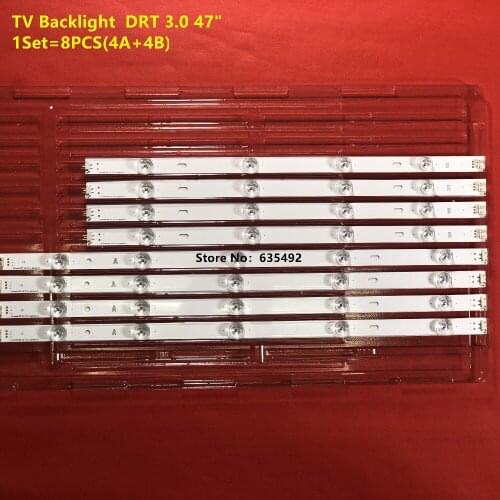 LED Backlight Lamp strip 9 leds For 47"TV LG innotek DRT 3.0 47" 47LB6300 47GB6500 47LB652V 6916L-1948A 6916L-1949A LC470DUH