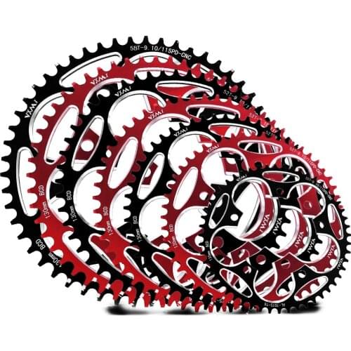 Road Bike 130BCD 50T 52T 54T 56T 58T Chain Ring Wheel Alloy Ultralight Bicycle Parts Mtb Crankset Set Chainring Cycling