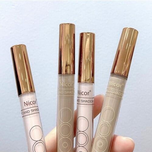NICOR liquid highlight concealer repair stick freckle flash powder tear ditch highlight pen concealer 3.5g