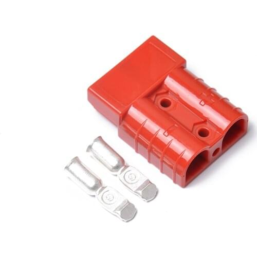 6x 50A 600V Battery Cable Quick Connect Wire Harness Plug Disconnect Winch Connector Kit 12-24V DC