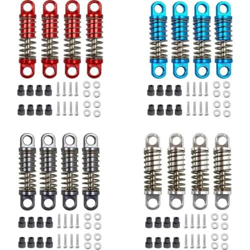 Alloy Shock Absorber Damper Oil Filled Type for Rc Hobby Model Car 1/28 Wltoys K969 K989 P929 Drift Rally Bigfoot