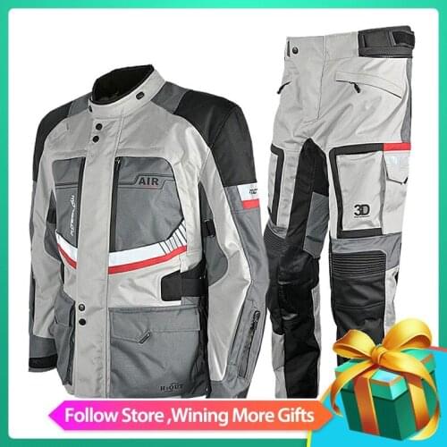 Free Delivery Motoboy touring motorcycle protective 3layer jacket&pant suit high visible vest and waterproof and warm liner