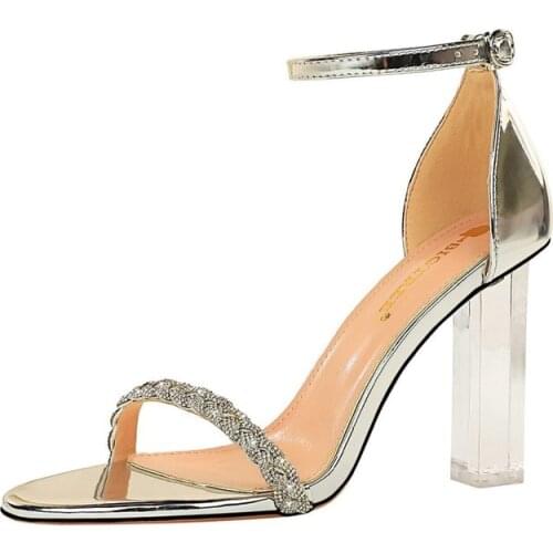 Mary Jane Shoes Sandals Women Summer 2021 Ladies Shoes and Sandals Pumps Women Shoes High Heels Sandals Women Talon Transparents