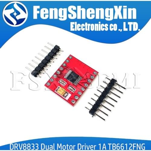 1pcs DRV8833 Dual Motor Driver 1A TB6612FNG for Arduino Microcontroller Better than L298N TB6612