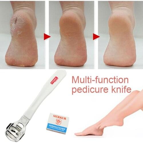 Pedicure Tool Hard Dead Skin Remover Cutter Shaver Trimmer Pedicure Callus Blade Foot Caring Shaver Knife Kit Foot Care Tools